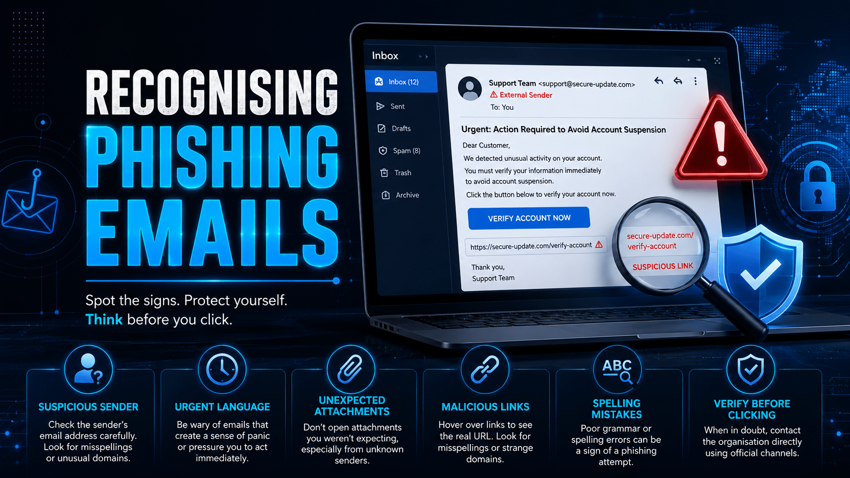 Recognising Phishing Emails