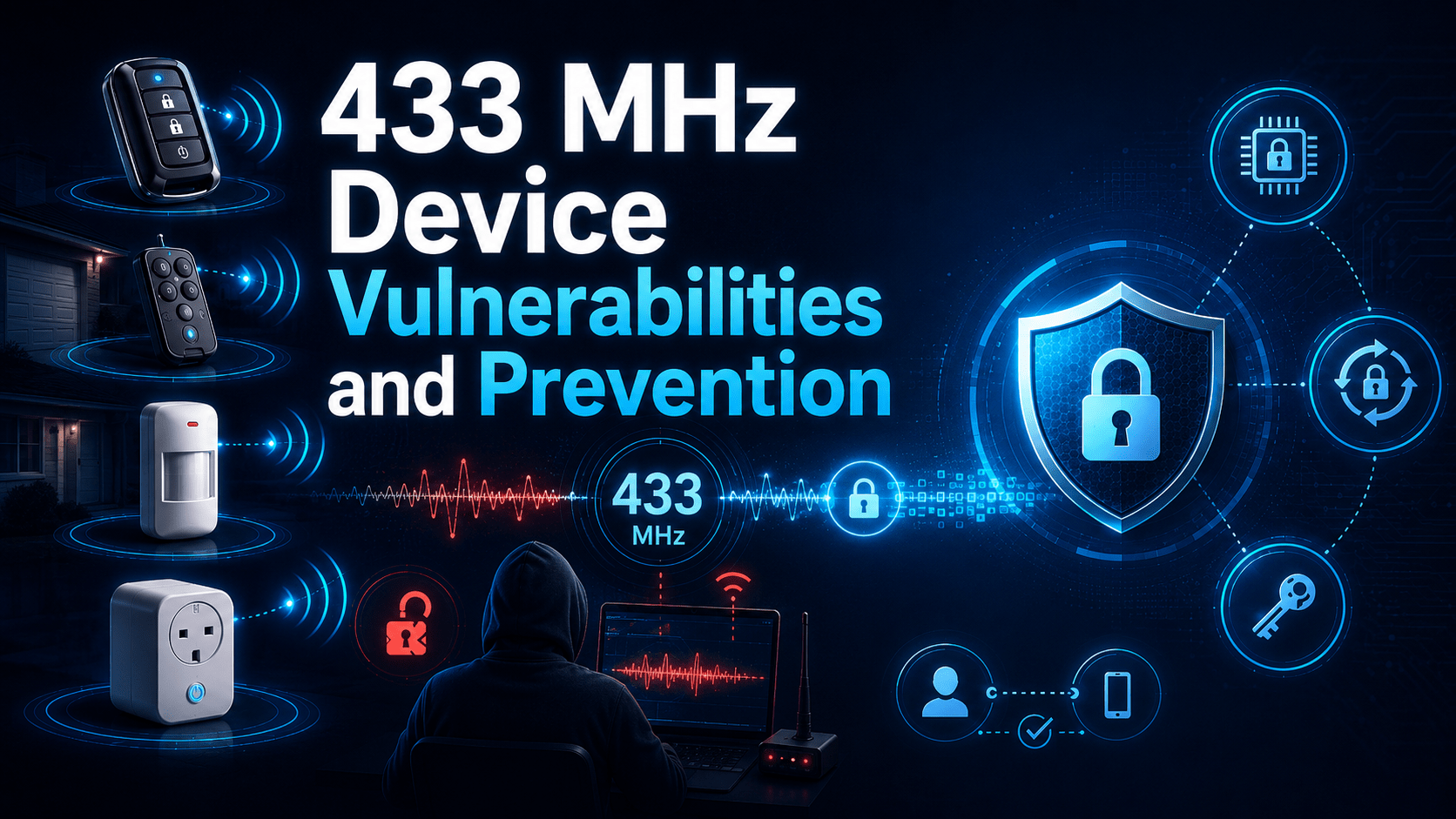 433 MHz Device Vulnerabilities and Prevention