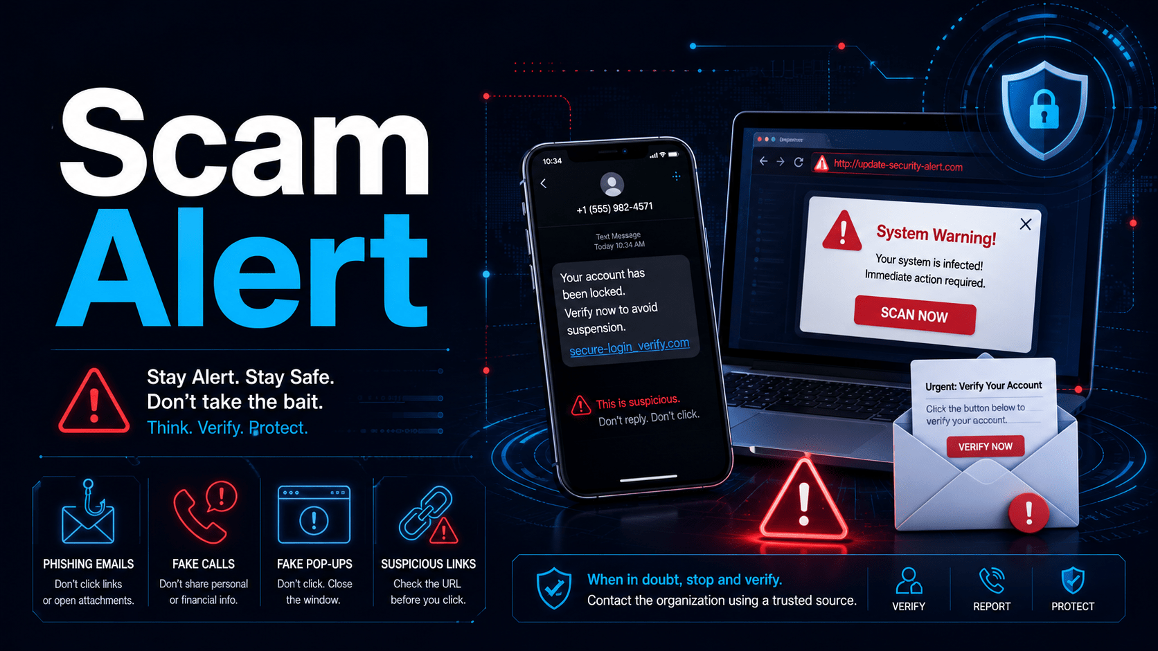 Sunshine Coast Scam Warning: Fake “Virus” and “Bank” Calls Targeting Residents